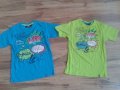 нови страхотни тениски за близнаци-вснос-116-122 размер , снимка 2