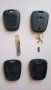 Кутийка за ключ с 2 бутона на Peugeot 107, 207, 206, 308, 407, 408, 607, снимка 1 - Аксесоари и консумативи - 17867583