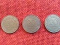 Френски  монети, 7 броя, емисии от 1992г. до 1976г., много запазени, снимка 3