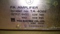 toa pa ta-406e-amplifier-kobe.japan-внос швеицария, снимка 13