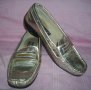 Сребърни ортопедични обувки / мокасини ”Lalikaer” shoes / малък номер , снимка 1 - Дамски ежедневни обувки - 14906902