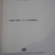 Книга "PIEZAS PARA 2,3 y 4 GUITARRAS-Rafael Inciarte"-20стр., снимка 2 - Специализирана литература - 15859165
