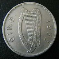 ½ крона 1963, Ирландия, снимка 2 - Нумизматика и бонистика - 15926028