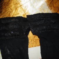 Wolford-черни силиконови чорапи, снимка 4 - Бельо - 19977256