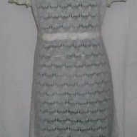 Дантелена мохерна рокля тип туника "Lipo Lipo" / голям размер L-4XL, снимка 4 - Рокли - 17537621