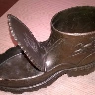 РЕТРО Обувка-made in italy-15х8х6см-внос швеицария, снимка 8 - Антикварни и старинни предмети - 17809137