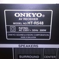 Onkyo ht-r548 receiver-внос швеицария, снимка 12 - Ресийвъри, усилватели, смесителни пултове - 16860712