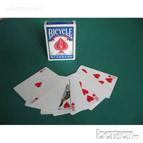 КАРТИ ЗА ИГРА BICYCLE СПЕЦИАЛНИ БЯЛ ГРЪБ СТАНДАРТНИ ЛИЦА, снимка 1