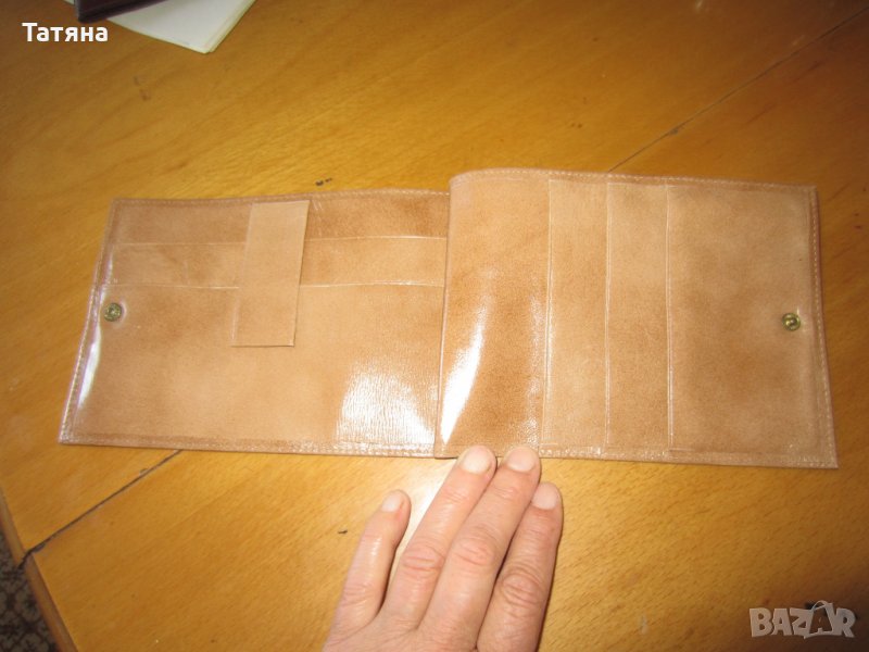  !!! +  портфейл-телешка кожа, снимка 1