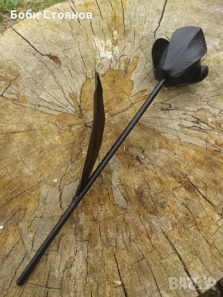Черното лале - ковано желязо, снимка 1