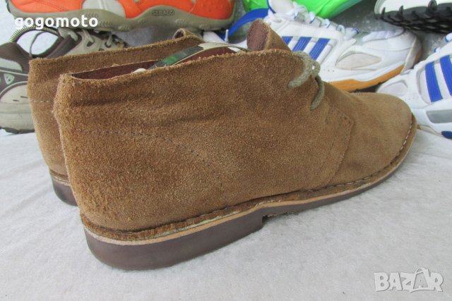 RED TAPE SUEDE LEATHER LACE UP BOOTS original, кларкове 100% естествен велур , N- 43 - 44,, снимка 15 - Ежедневни обувки - 21931959