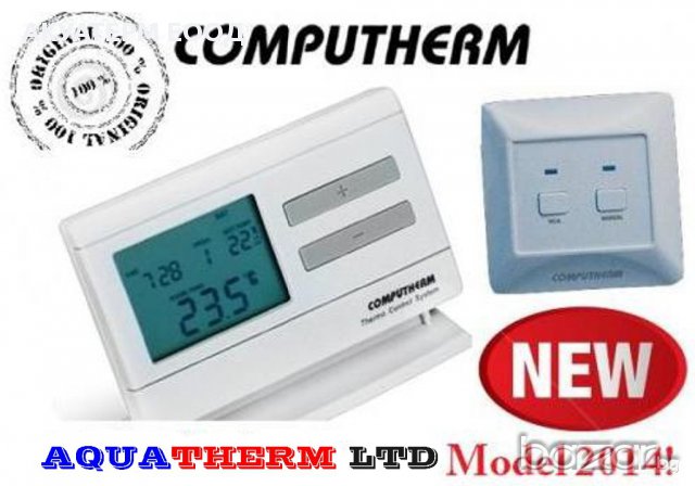 COMPUTHERM Q7RF Седмичен програмируем, радио управляем дигитален стаен термостат, снимка 1 - Ключове, контакти, щепсели - 9335639