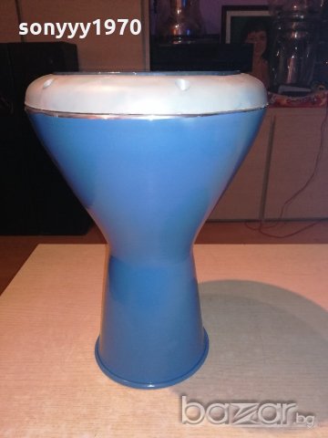 НОВА ПАРТИ ТУПАЛКА-сирииска тарамбука-голяма-нова-синя 40х25см, снимка 6 - Ударни инструменти - 20437762