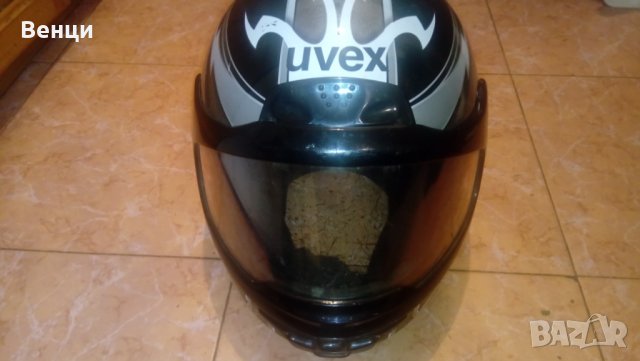 Шлем за мотор Uvex-57-58 см., снимка 3 - Аксесоари и консумативи - 16860074