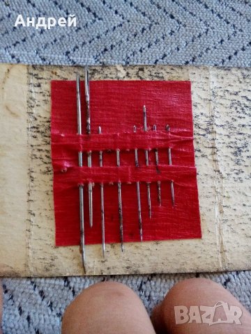 Стари игли,игла за шиене, снимка 4 - Антикварни и старинни предмети - 22117078
