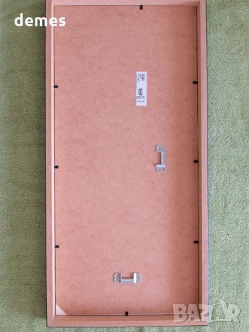 Стилизирана жена от Африка в синьо-картина с маслени бои, снимка 5 - Картини - 25769889