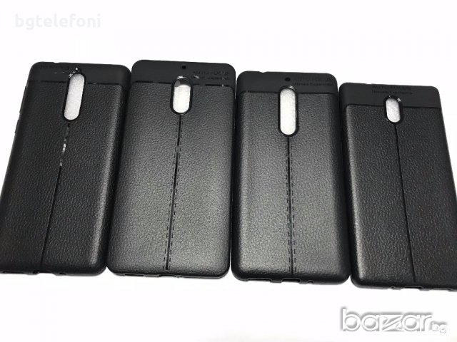 Nokia 2 , Nokia 3 , Nokia 5 , Nokia 6 , Nokia 8 луксозен силикон имитиращ кожа, снимка 2 - Калъфи, кейсове - 20087448