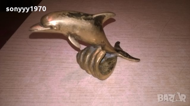 делфин-ретро колекция-внос испания-12х8х5см, снимка 7 - Колекции - 25242788