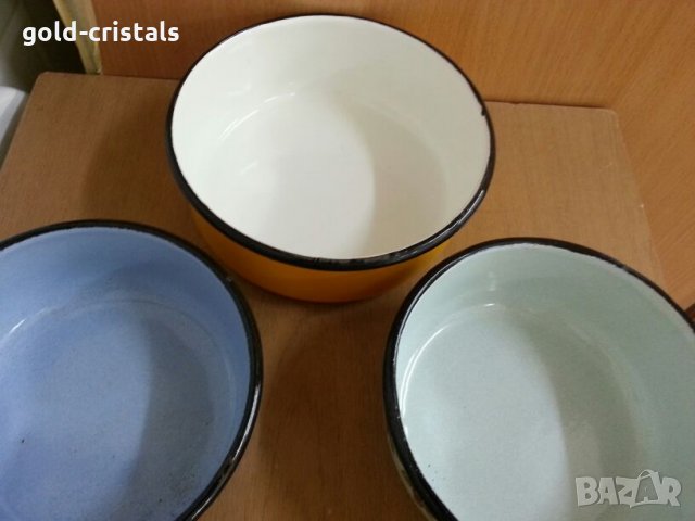 стари емайлирани купи, снимка 5 - Антикварни и старинни предмети - 25785876