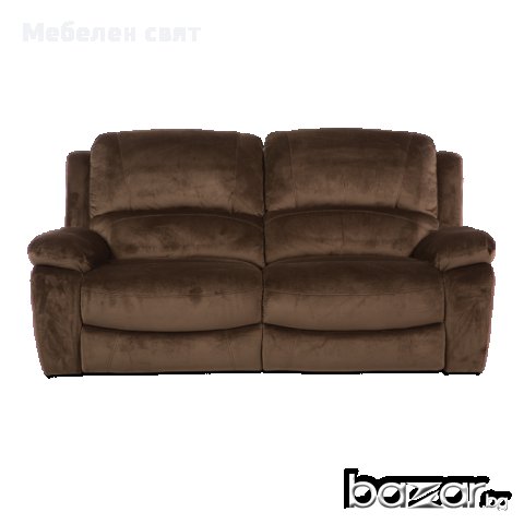 Диван - тройка с релакс механизъм мбс 1 шоколад, снимка 4 - Дивани и мека мебел - 16405846