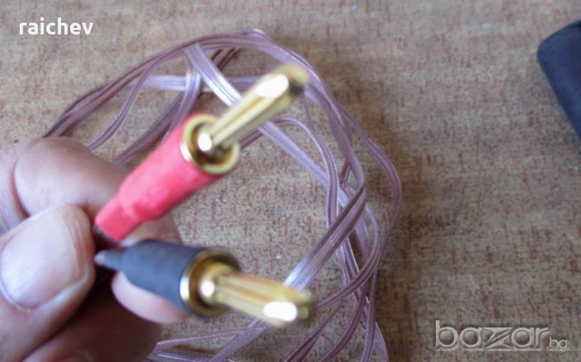 ★ █▬█ █ ▀█▀ ★ RCA digital high performance speacer cable – с позлатени банани. , снимка 3 - Други - 19322686