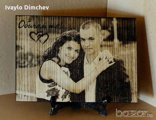 Гравирана снимка върху дърво, снимка 9 - Картини - 17879801