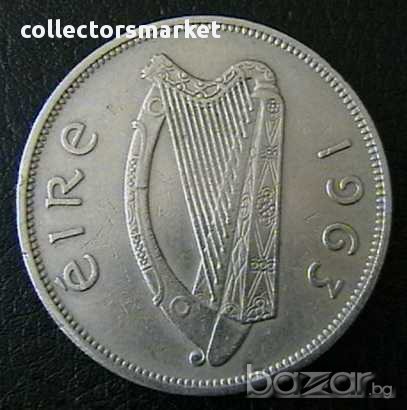 ½ крона 1963, Ирландия, снимка 2 - Нумизматика и бонистика - 15926028