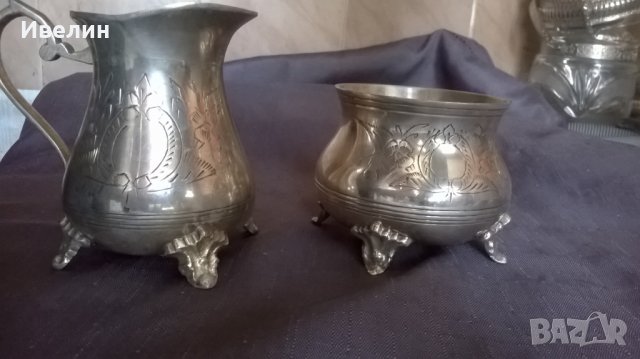 стар бароков сервиз, снимка 5 - Антикварни и старинни предмети - 24153349