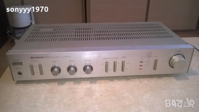 hitachi-STEREO amplifier-made in japan, снимка 2 - Ресийвъри, усилватели, смесителни пултове - 24893513