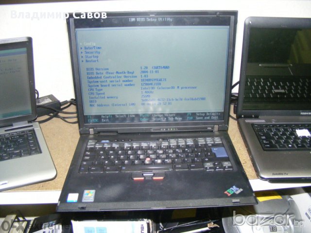 Продавам лаптоп 25179 IBM R50e  на части