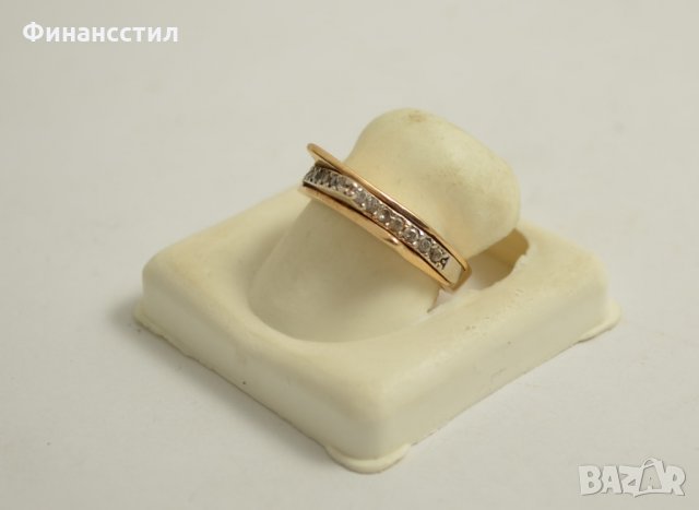 златен пръстен 49748, снимка 2 - Пръстени - 23658992