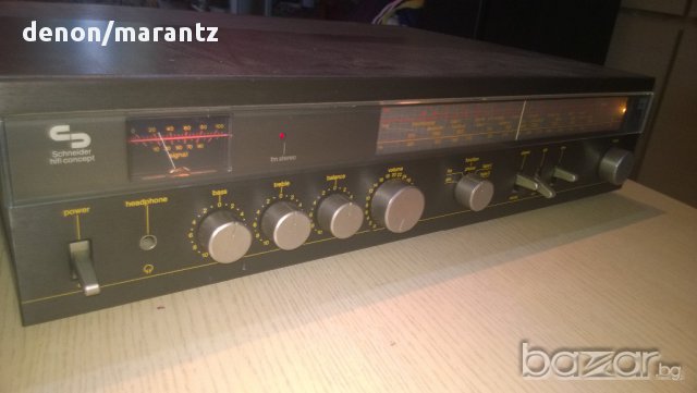 schnеider team 200r-hi-fi concept-stereo receiver-53/37/13см-нов внос от швеицария