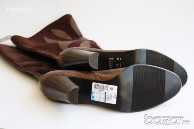 Дамски Ботуши Естествена кожа номер 39, снимка 4 - Дамски боти - 19848349