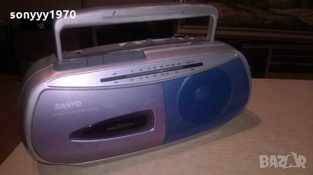 sanyo m-1560f japan-радио касета-внос швеция, снимка 6 - Радиокасетофони, транзистори - 25529784