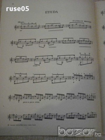 Книга "Współczesna miniatura gitarowa-zeszytXVIII" - 36 стр., снимка 4 - Специализирана литература - 15857890