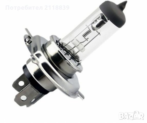 Крушки Zollex H4 12V 60/55W Halogen Standard 1бр., снимка 2 - Аксесоари и консумативи - 23441513