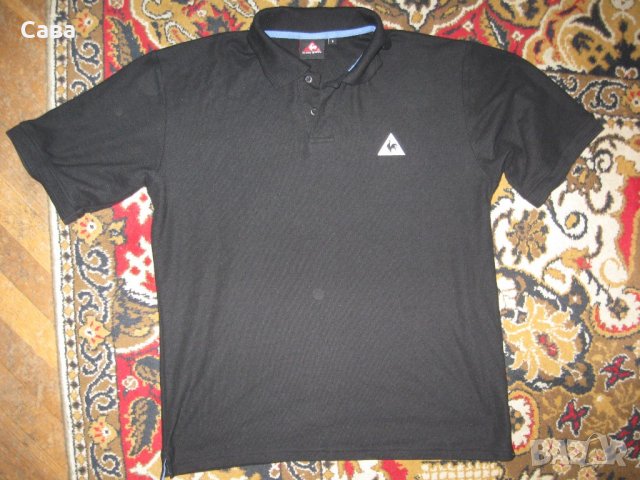 Тениски LE COQ SPORTIF   мъжки,М и Л  /черна и сива/, снимка 2 - Тениски - 21743322