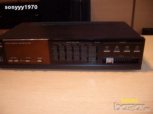 mitsubishi da-u36x-stereo amplifier-внос швеицария, снимка 11 - Ресийвъри, усилватели, смесителни пултове - 11867539