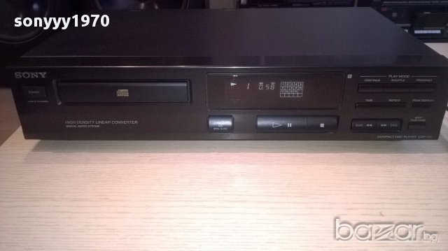 Sony cdp-313 made in france-внос швеицария, снимка 5 - Плейъри, домашно кино, прожектори - 13977305