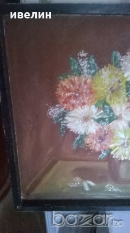 картина-цветя, снимка 2 - Картини - 18408184