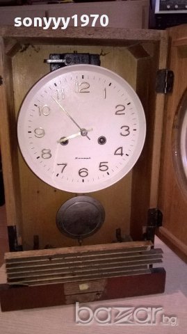 АНТИК-Руски ретро часовник-за ремонт за колекция-47х30х15см, снимка 8 - Антикварни и старинни предмети - 17791595