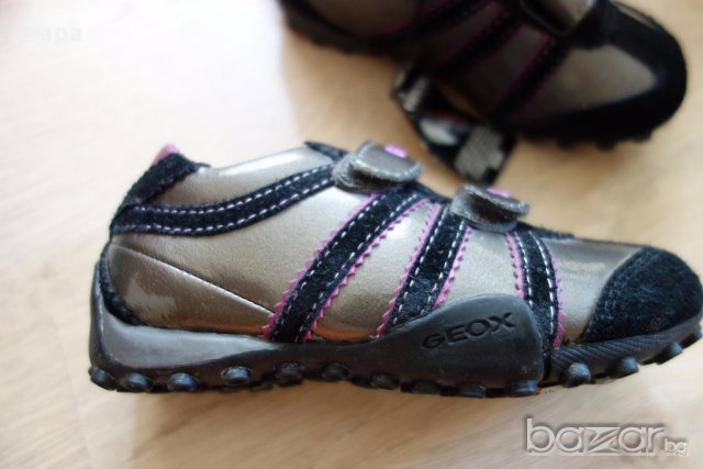 нови кожени маратонки Geox, 28ми номер, снимка 3 - Детски маратонки - 14880405
