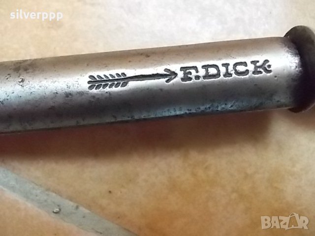  Стар масат F.Dick , снимка 2 - Антикварни и старинни предмети - 24323234