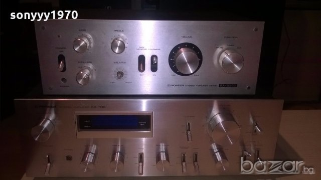 pioneer sa-708 & pioneer sa-6300-made in japan, снимка 5 - Ресийвъри, усилватели, смесителни пултове - 19206345