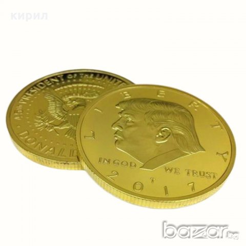 МОНЕТА ДОНАЛТ ТРЪМП, снимка 6 - Нумизматика и бонистика - 20264464