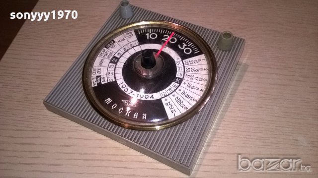 москва-ретро календар/термометър 15х15см, снимка 6 - Антикварни и старинни предмети - 18050876