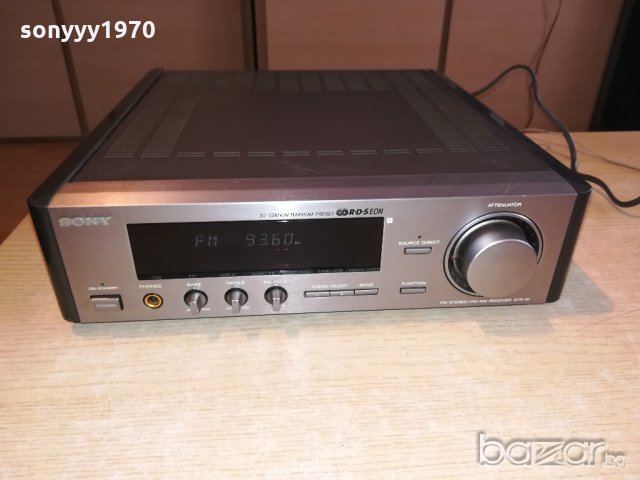 заявен*sony str-s1 stereo tuner/amplifier-made in japan-внос швеицария, снимка 4 - Ресийвъри, усилватели, смесителни пултове - 21341510