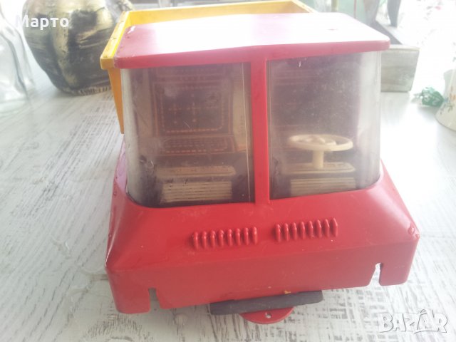 руско ретро детско камионче пластмасово, снимка 5 - Колекции - 23930180