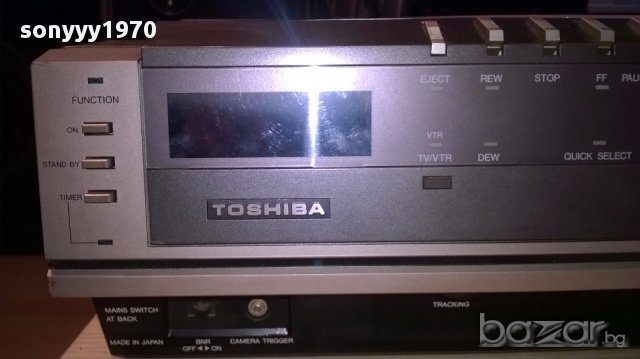 Toshiba v-8659 made in japan-ретро/колекция-внос швеицария, снимка 10 - Ресийвъри, усилватели, смесителни пултове - 16158896