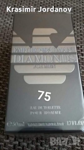 EMPORIO ARMANI DIAMONDS , снимка 3 - Мъжки парфюми - 22454863